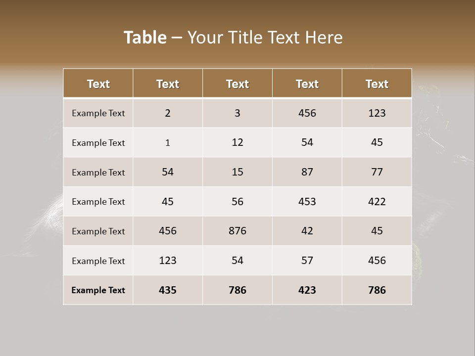 Urwald Baum Affe PowerPoint Template