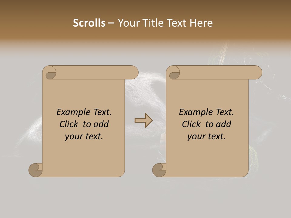 Urwald Baum Affe PowerPoint Template