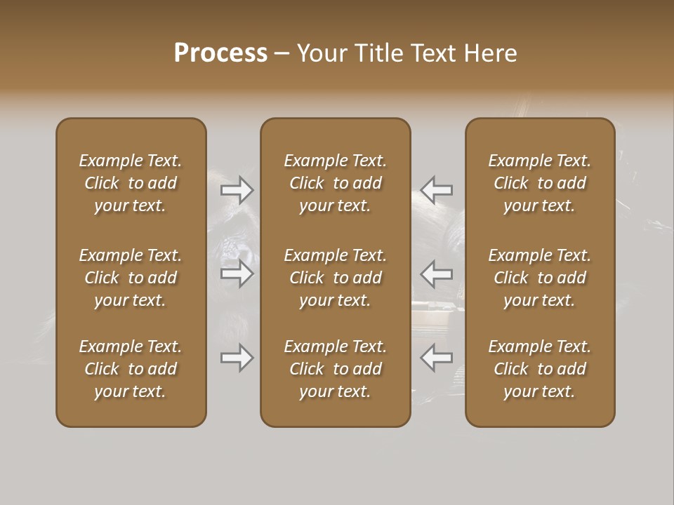 Urwald Baum Affe PowerPoint Template
