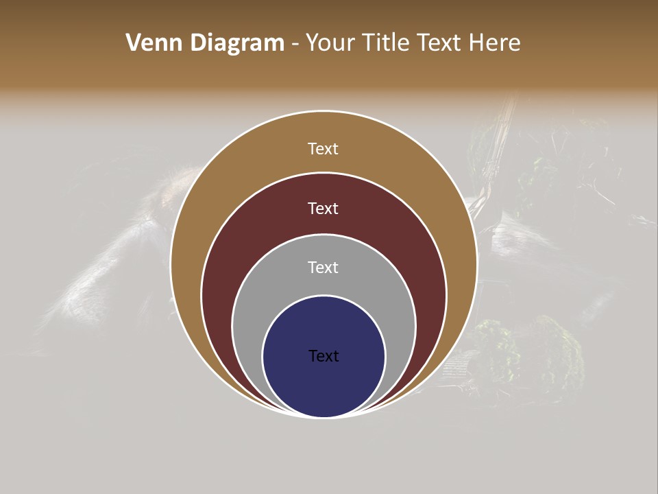 Urwald Baum Affe PowerPoint Template