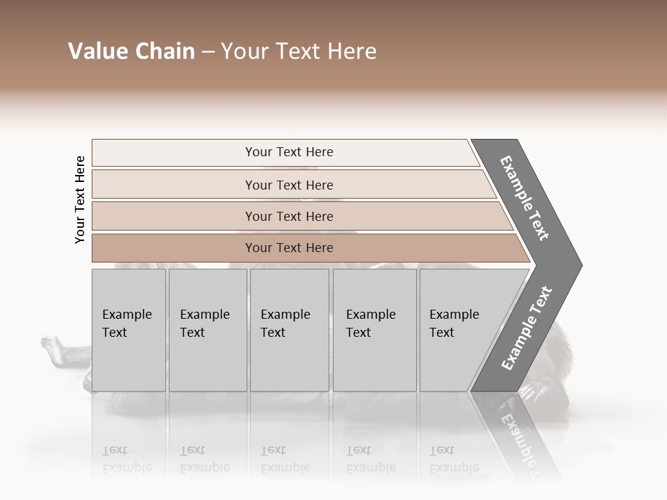 Affenfamilie Affenmensch Affen PowerPoint Template