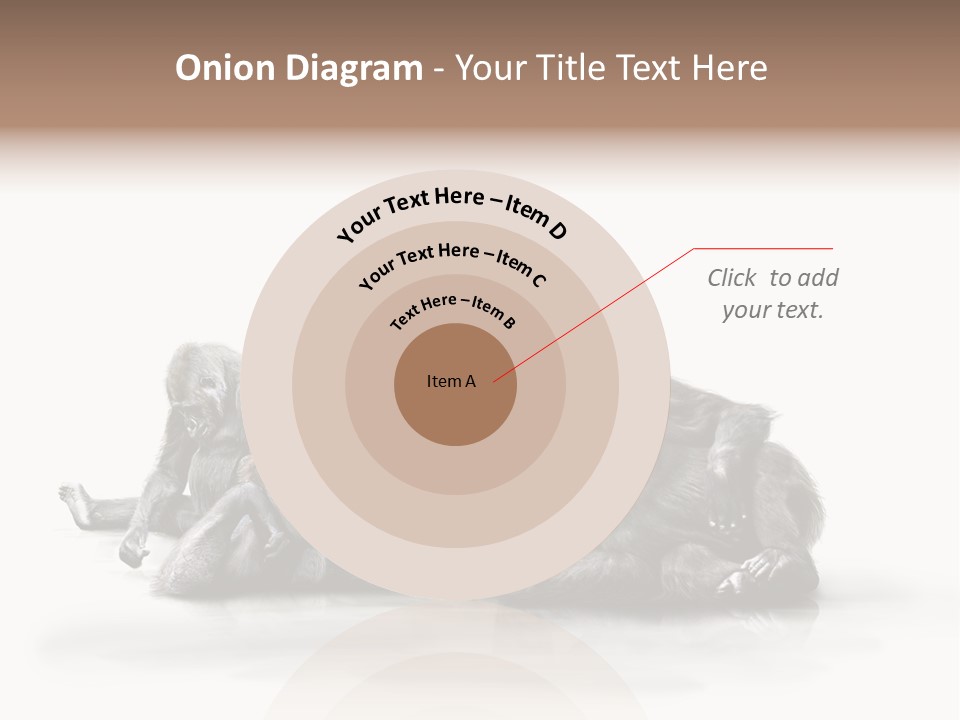 Affenfamilie Affenmensch Affen PowerPoint Template