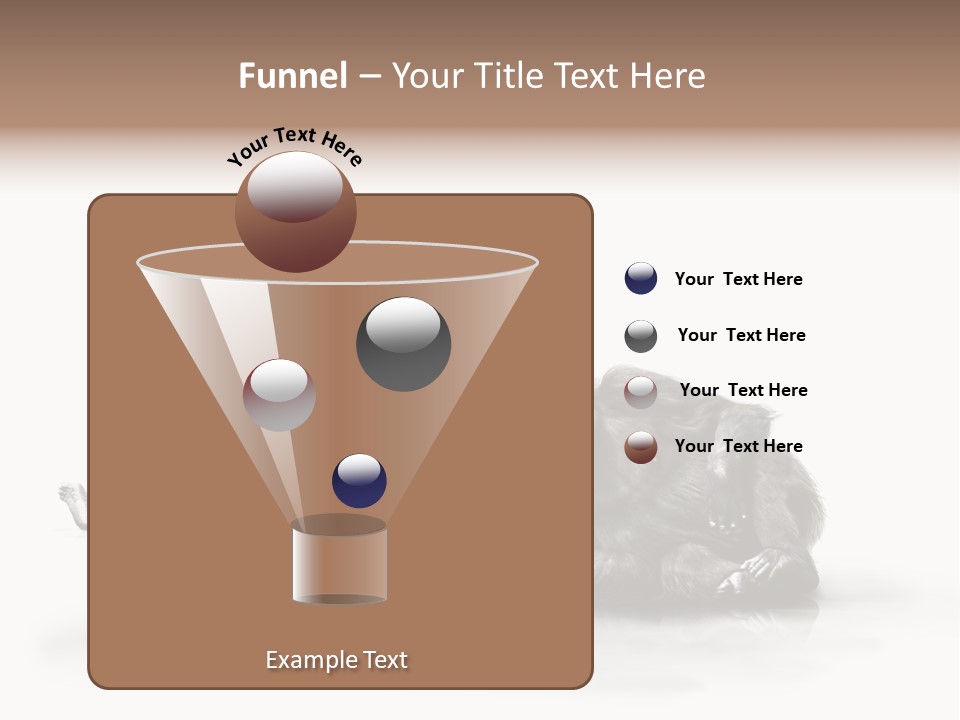 Affenfamilie Affenmensch Affen PowerPoint Template