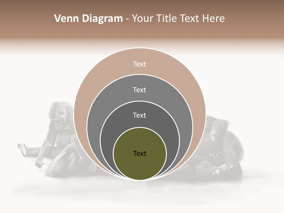 Affenfamilie Affenmensch Affen PowerPoint Template