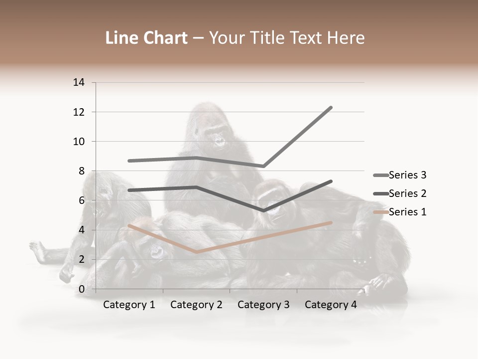 Affenfamilie Affenmensch Affen PowerPoint Template