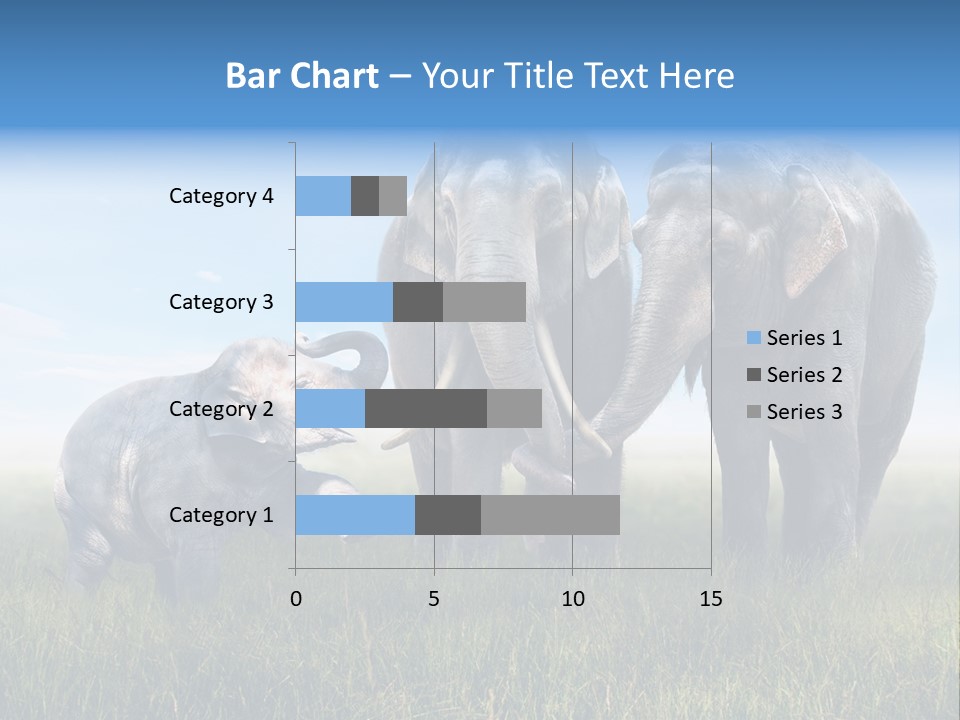 Elefantenbaby Liebe Lieb PowerPoint Template