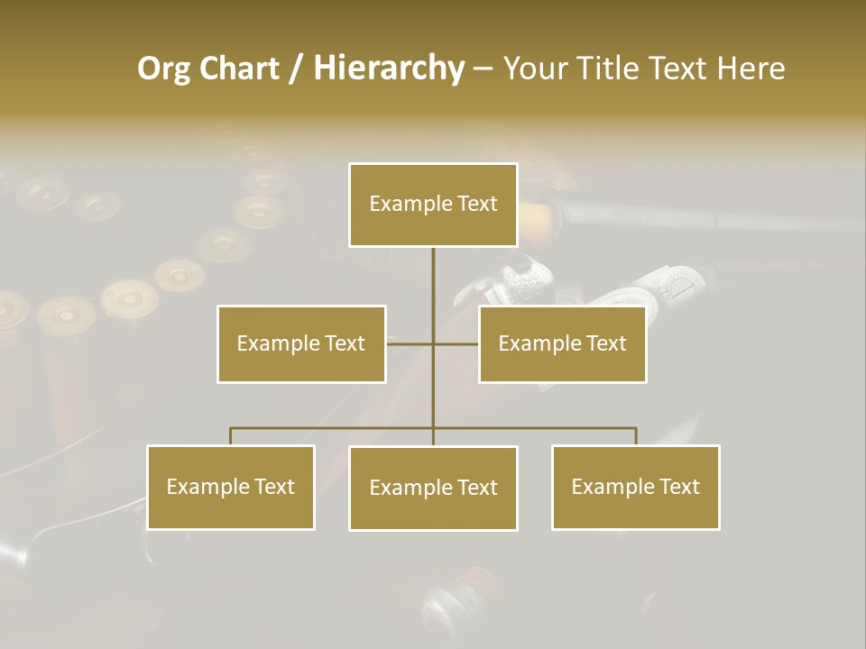 Cartucce Cartuccera Fucile PowerPoint Template