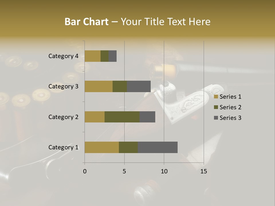 Cartucce Cartuccera Fucile PowerPoint Template