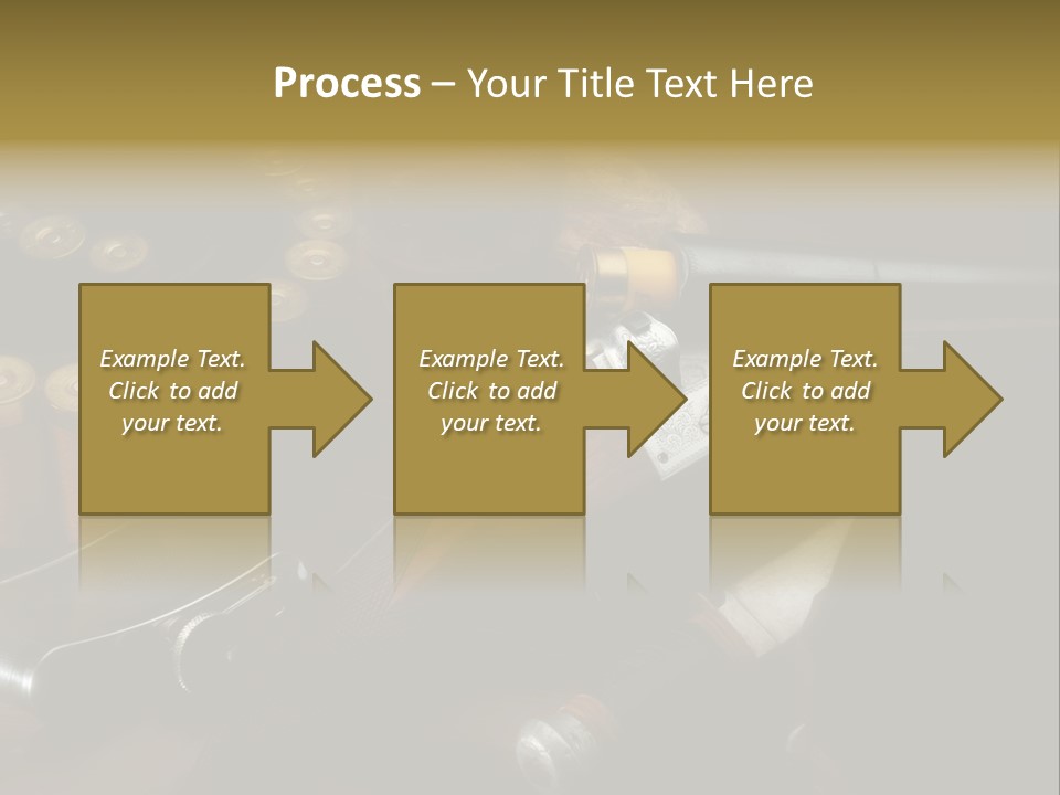 Cartucce Cartuccera Fucile PowerPoint Template