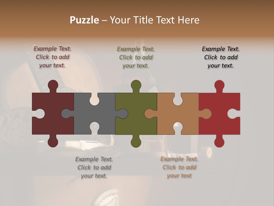 Salami Bottle Glass PowerPoint Template