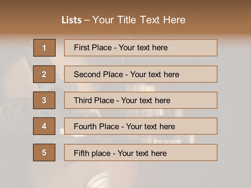 Salami Bottle Glass PowerPoint Template