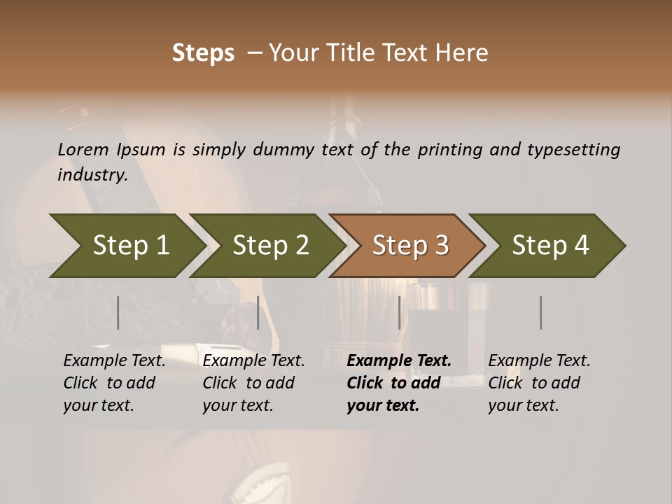 Salami Bottle Glass PowerPoint Template