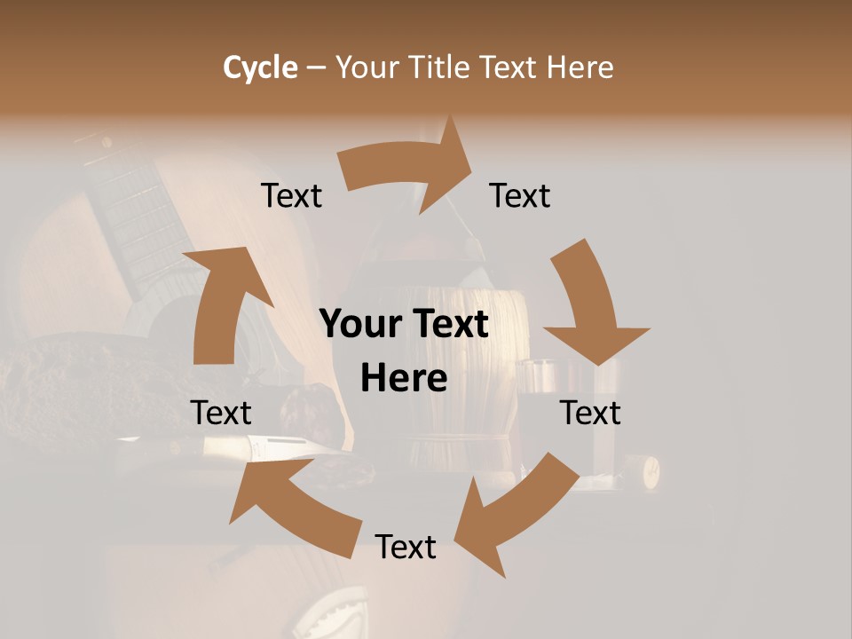 Salami Bottle Glass PowerPoint Template