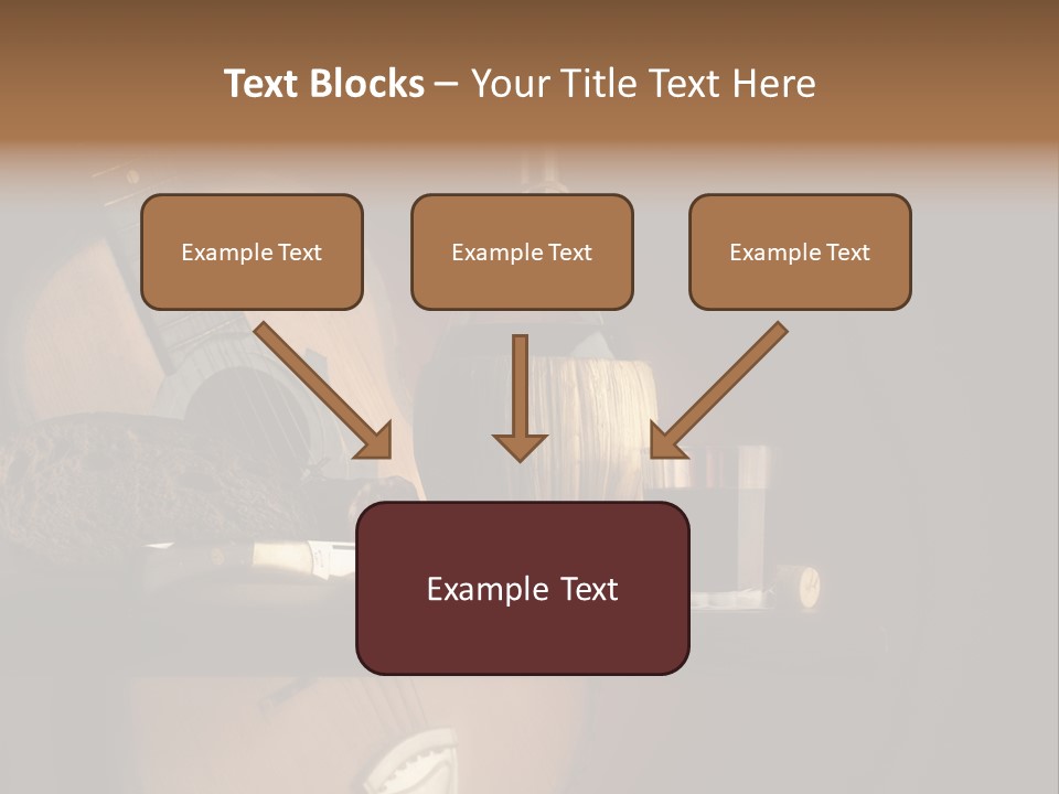 Salami Bottle Glass PowerPoint Template