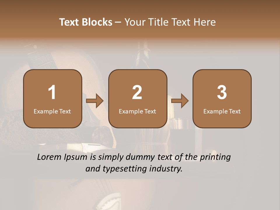 Salami Bottle Glass PowerPoint Template