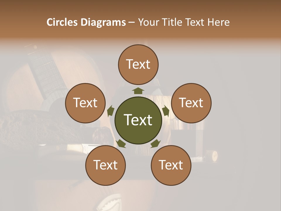 Salami Bottle Glass PowerPoint Template