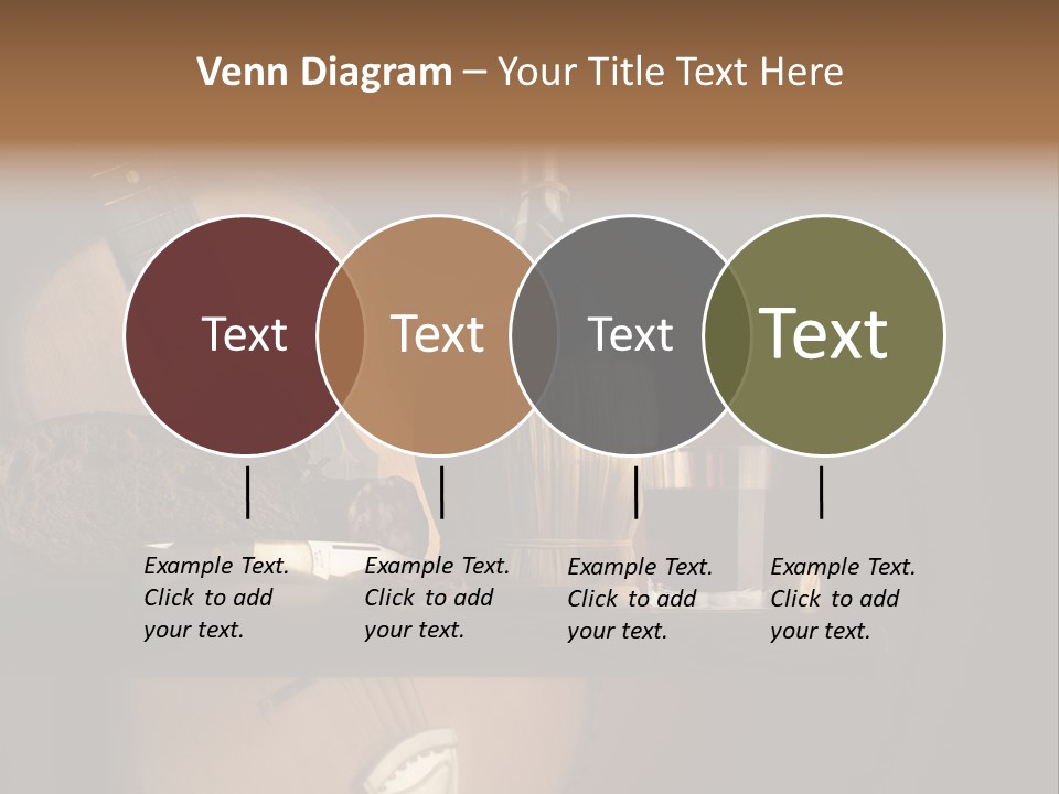 Salami Bottle Glass PowerPoint Template