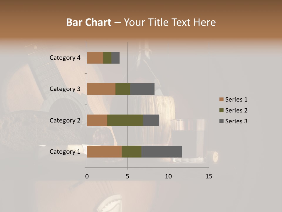 Salami Bottle Glass PowerPoint Template