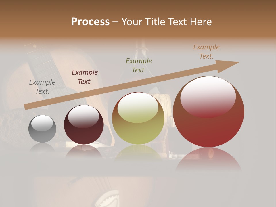 Salami Bottle Glass PowerPoint Template