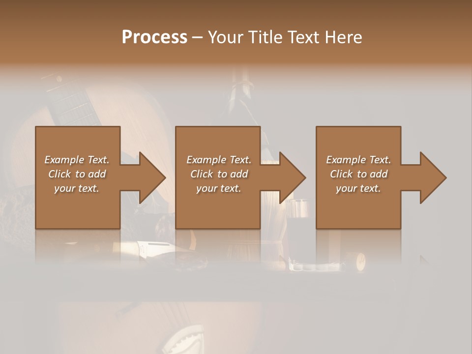 Salami Bottle Glass PowerPoint Template