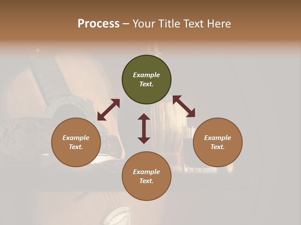 Salami Bottle Glass PowerPoint Template