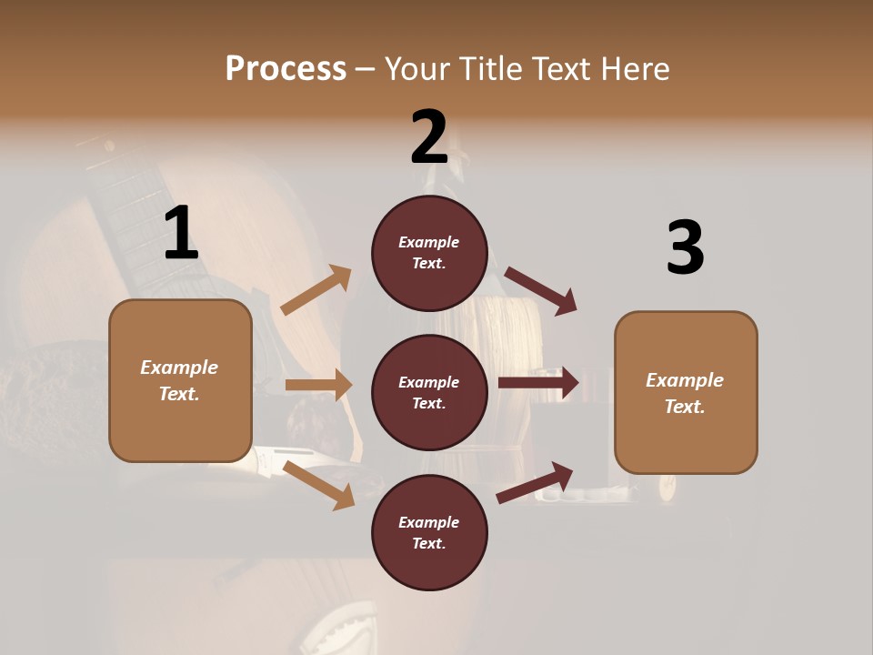 Salami Bottle Glass PowerPoint Template