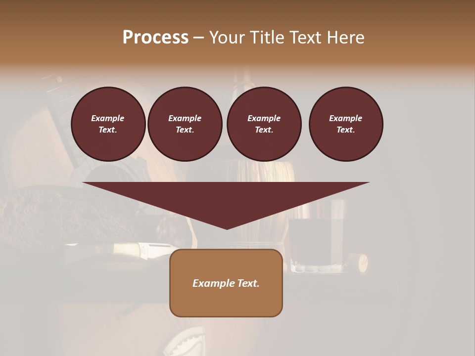 Salami Bottle Glass PowerPoint Template