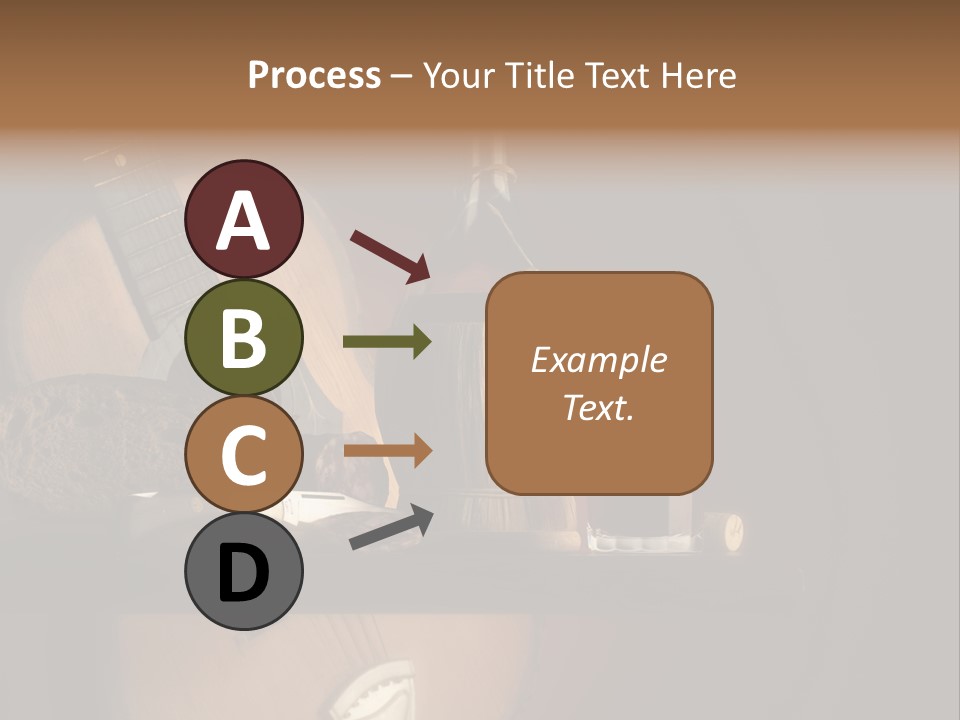 Salami Bottle Glass PowerPoint Template
