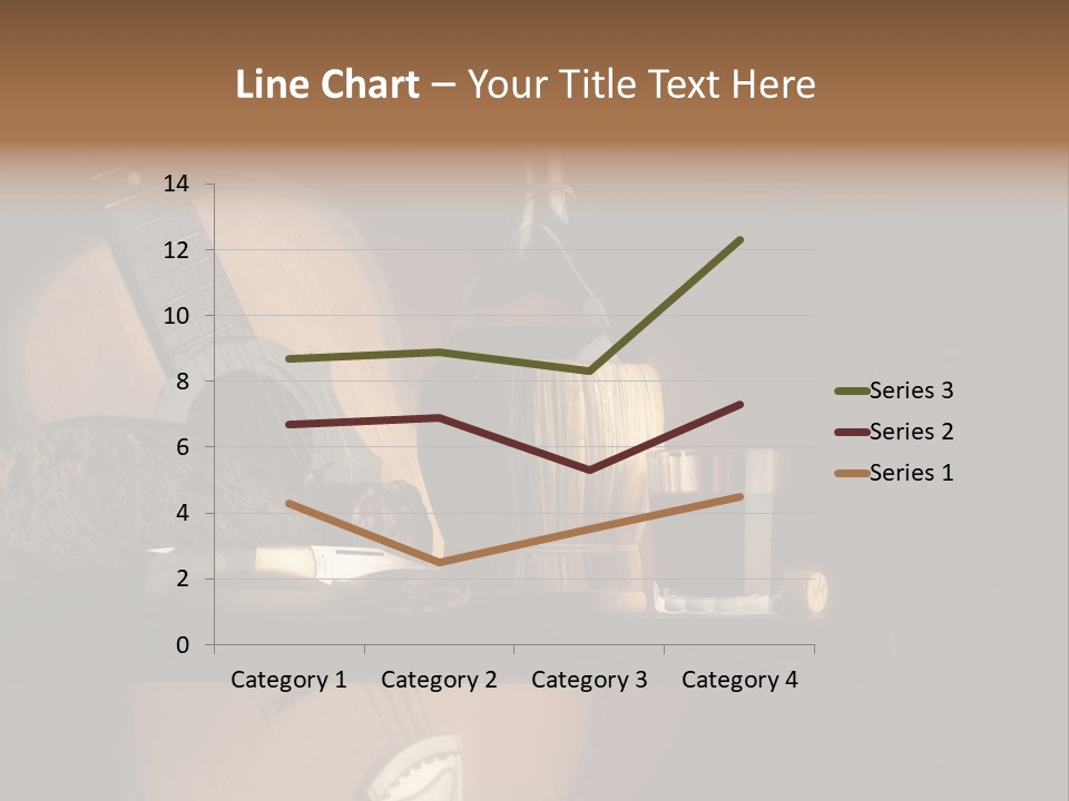 Salami Bottle Glass PowerPoint Template