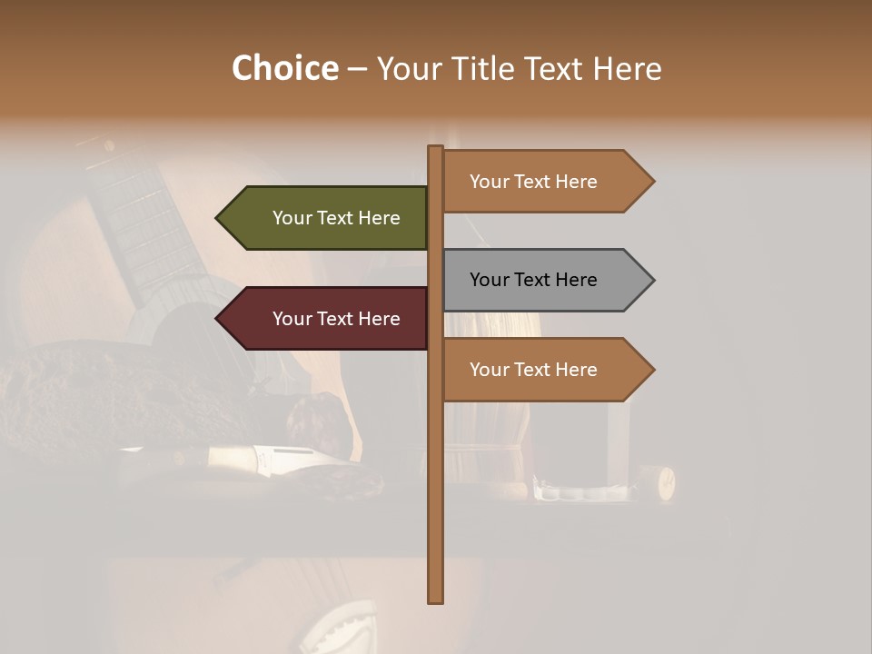 Salami Bottle Glass PowerPoint Template