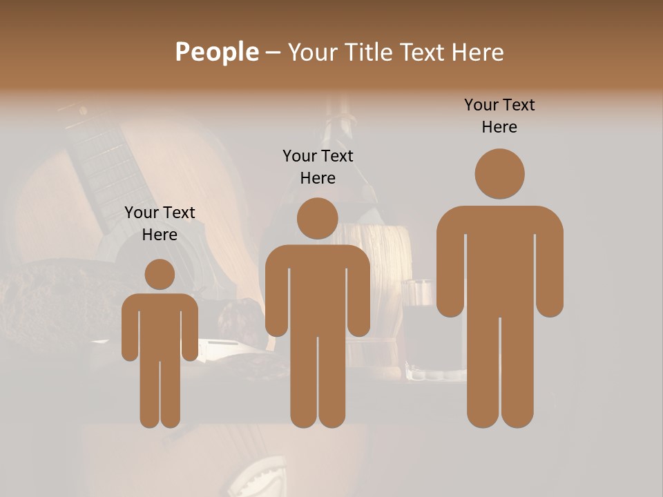 Salami Bottle Glass PowerPoint Template