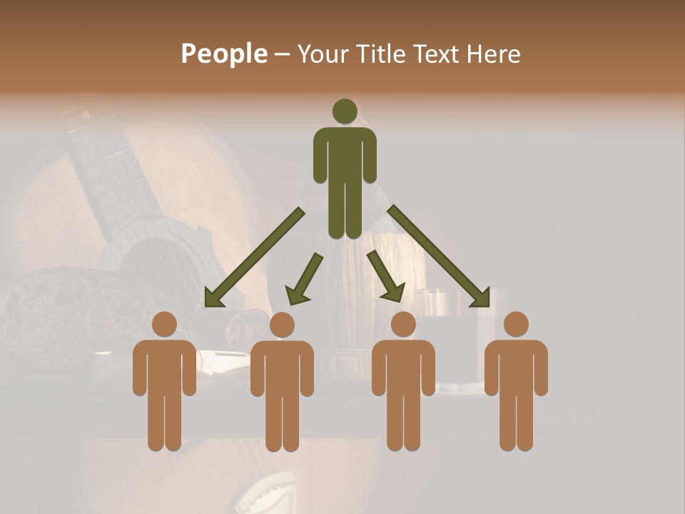 Salami Bottle Glass PowerPoint Template