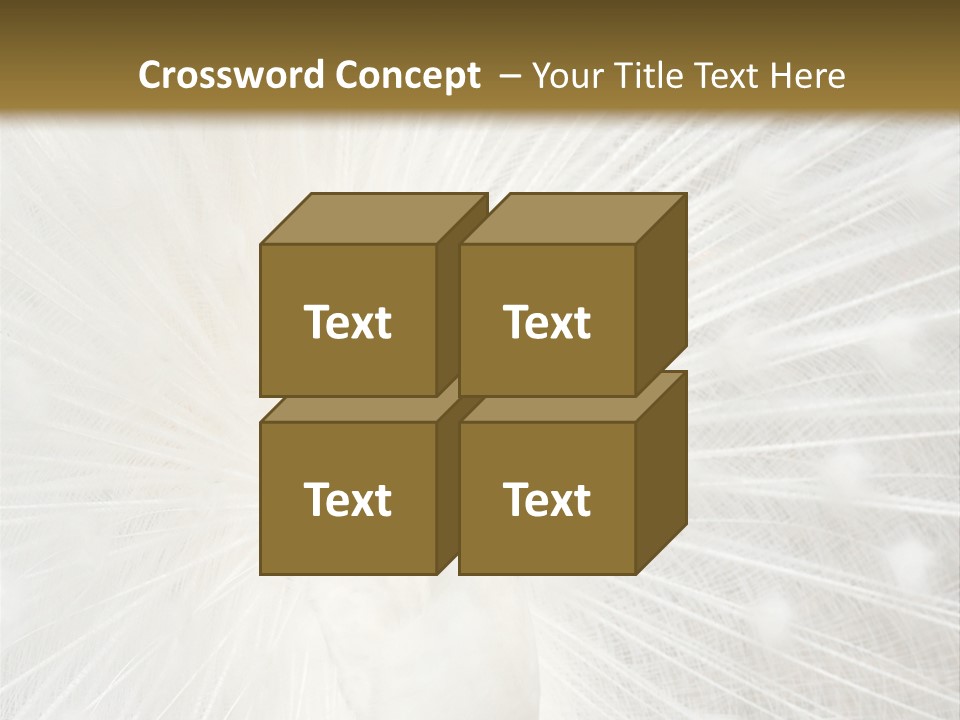 Show Animals White PowerPoint Template