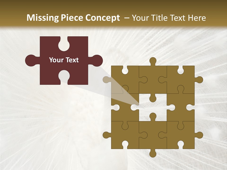 Show Animals White PowerPoint Template