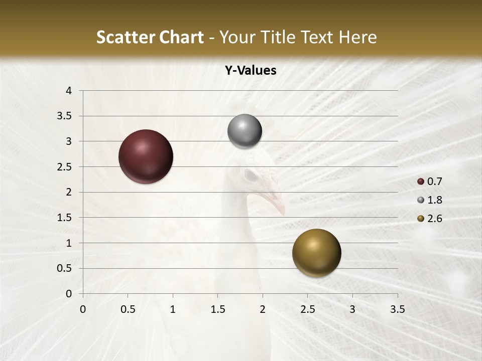 Show Animals White PowerPoint Template