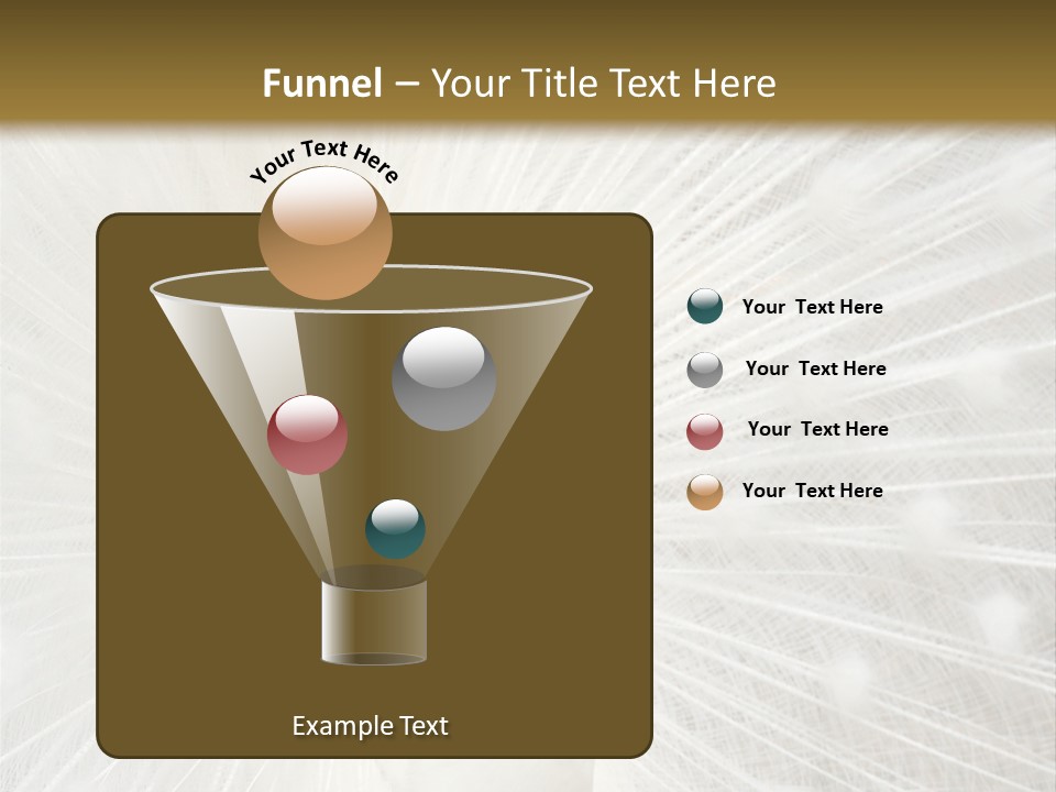 Show Animals White PowerPoint Template