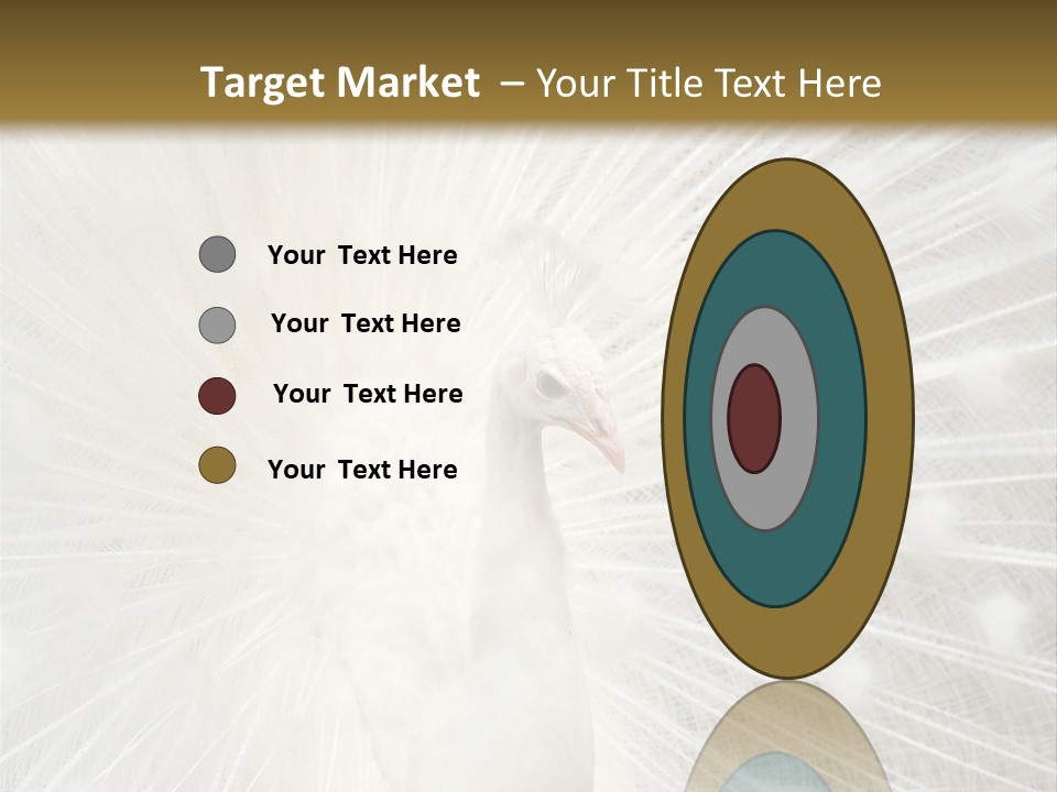 Show Animals White PowerPoint Template