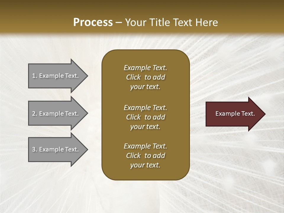 Show Animals White PowerPoint Template