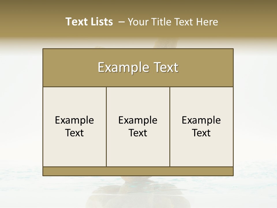 Porous Reverberation Tender PowerPoint Template