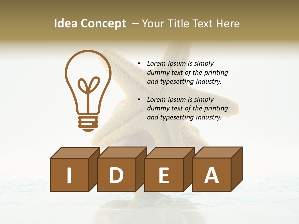 Porous Reverberation Tender PowerPoint Template