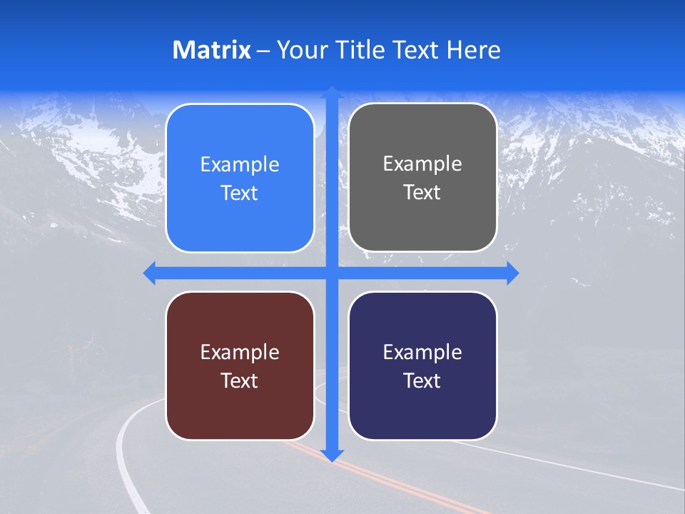 Teton Peaceful Grand Teton National Park PowerPoint Template