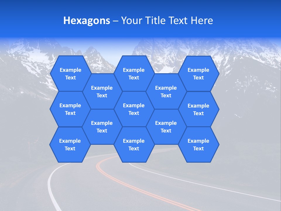 Teton Peaceful Grand Teton National Park PowerPoint Template