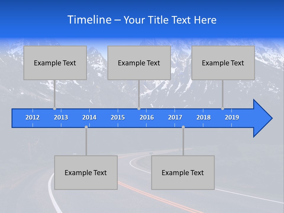 Teton Peaceful Grand Teton National Park PowerPoint Template