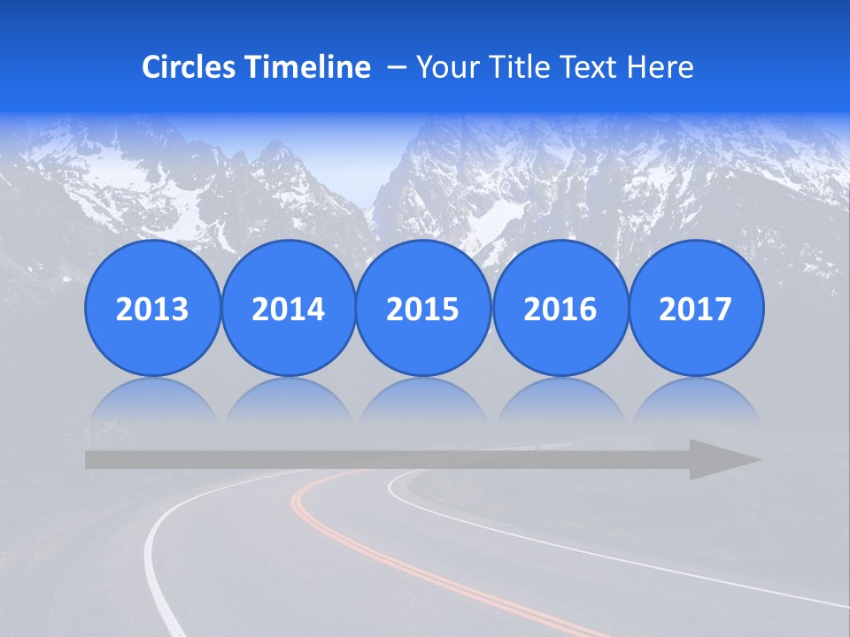 Teton Peaceful Grand Teton National Park PowerPoint Template