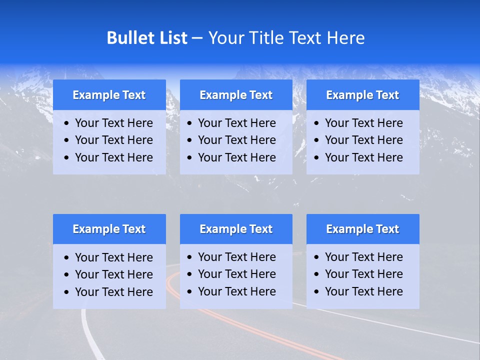 Teton Peaceful Grand Teton National Park PowerPoint Template