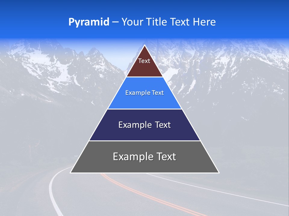 Teton Peaceful Grand Teton National Park PowerPoint Template