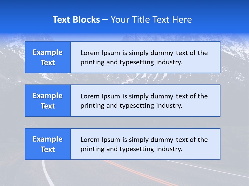 Teton Peaceful Grand Teton National Park PowerPoint Template