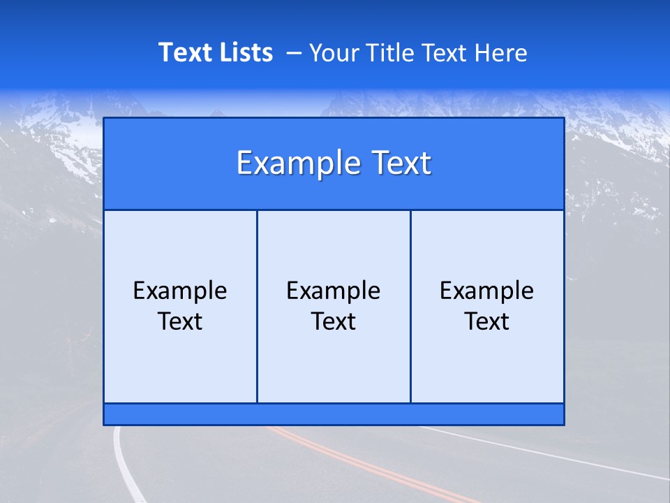 Teton Peaceful Grand Teton National Park PowerPoint Template