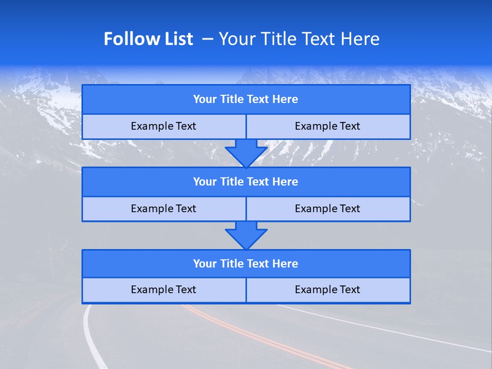 Teton Peaceful Grand Teton National Park PowerPoint Template