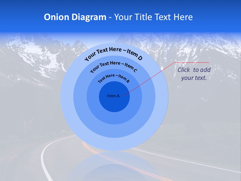 Teton Peaceful Grand Teton National Park PowerPoint Template